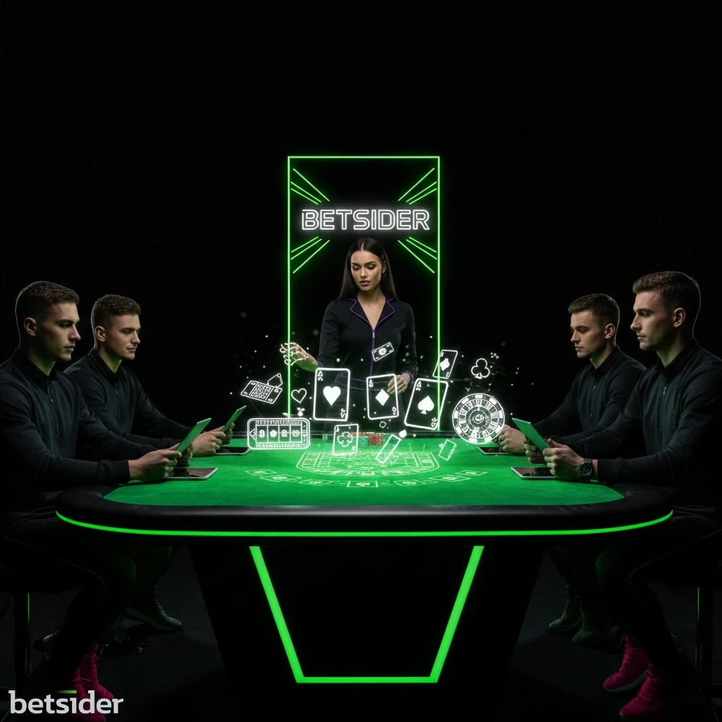La pagina delle promozioni del casinò Betsider che elenca i bonus disponibili per i giocatori.