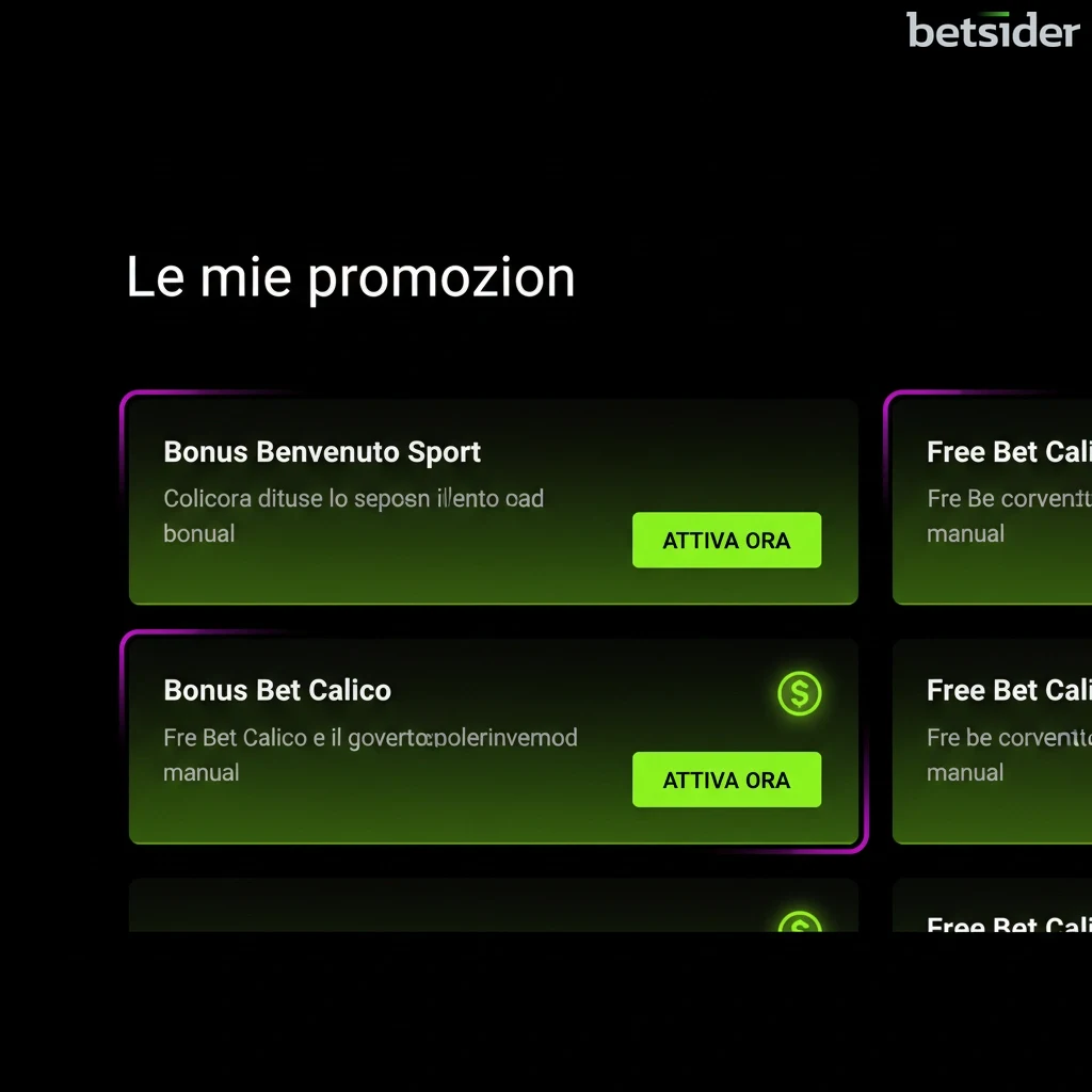 Indicatore di progresso del programma VIP all'interno dell'area personale utente di Betsider.