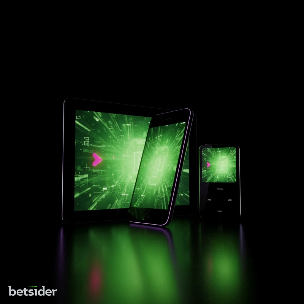 Icona di Face ID su uno schermo di login di un iPhone, che dimostra l'accesso biometrico all'app Betsider.